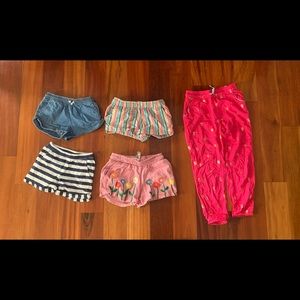 4 Mini Boden 1 Hanna Andersson bottoms size 9-10